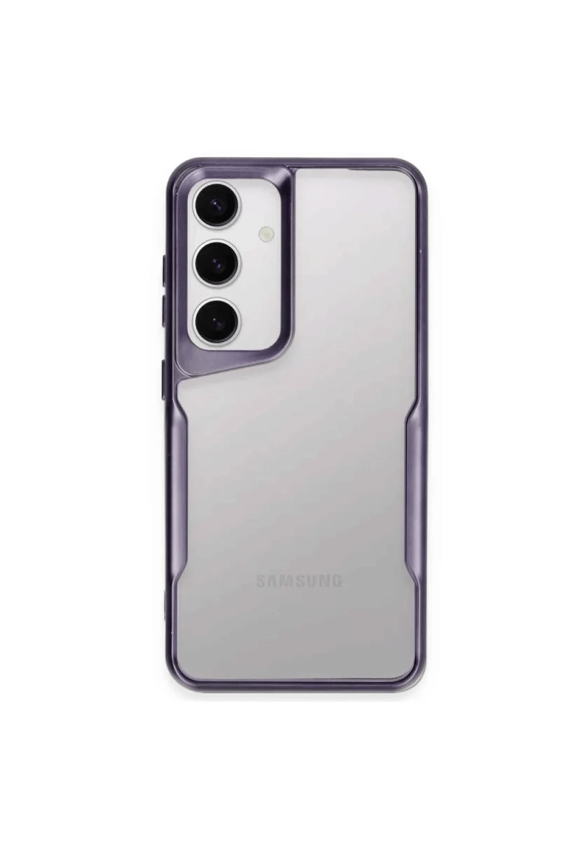 Samsung Galaxy A05S Kılıf Boyi Silikon Kapak - Derin Mor