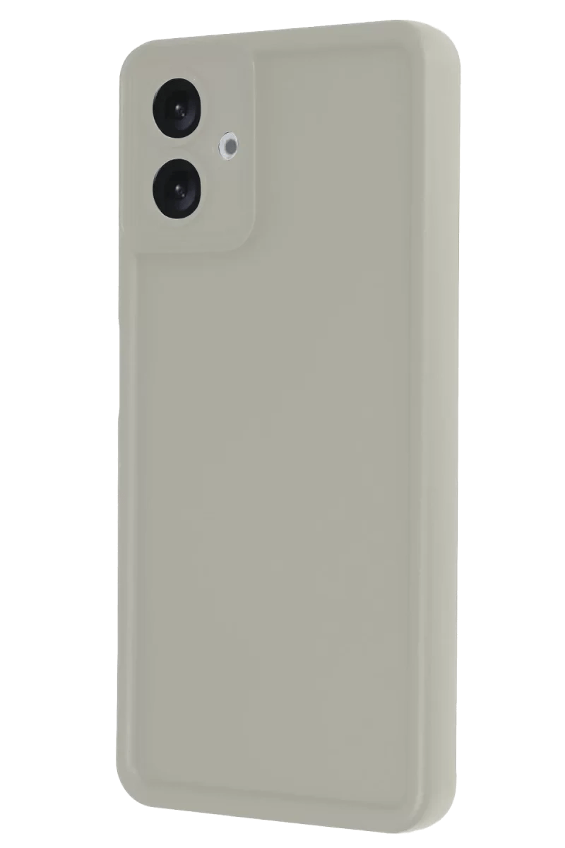 Samsung Galaxy A06 Kılıf Viera Silikon - Krem