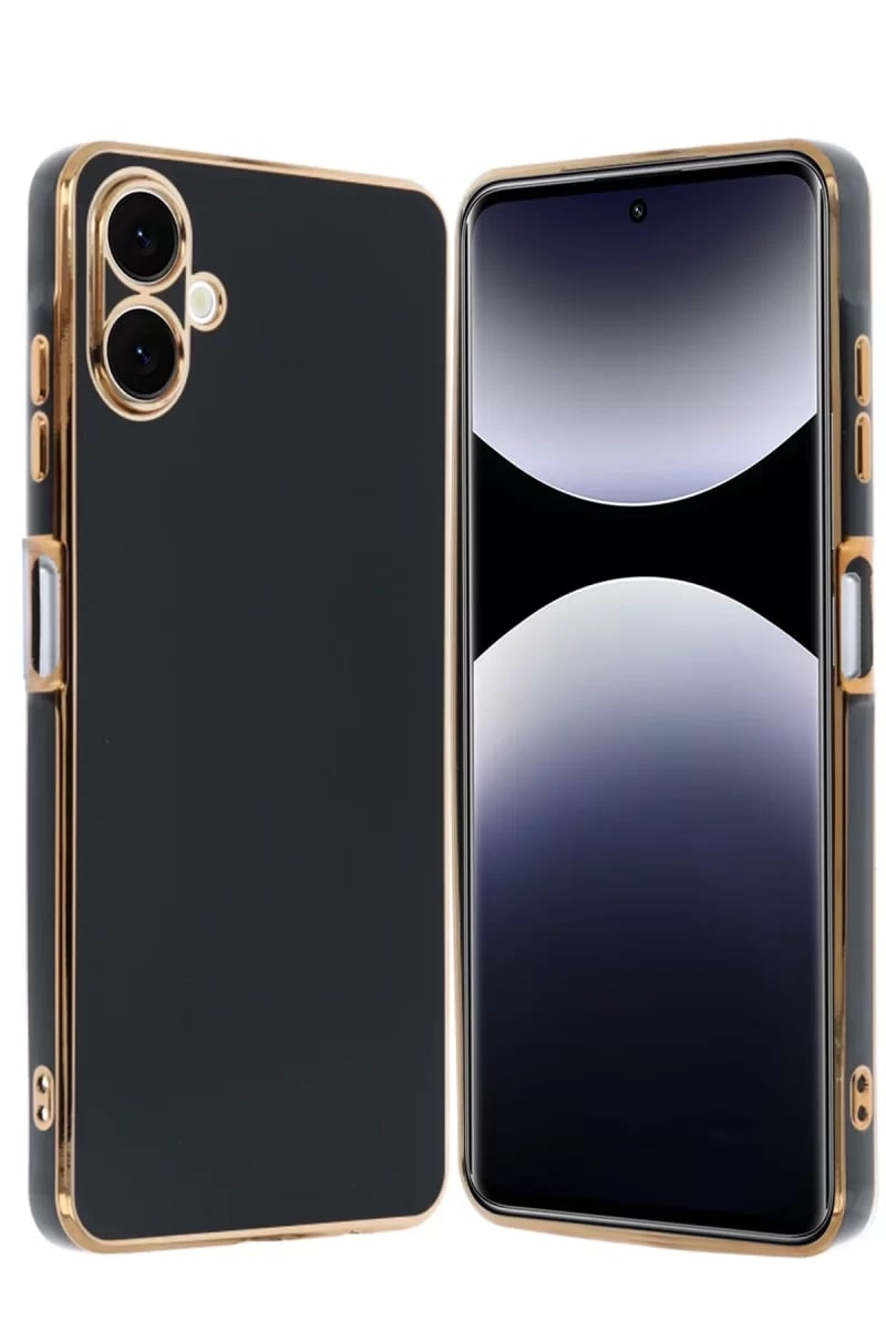 Samsung Galaxy A06 Kılıf Volet Silikon - Siyah