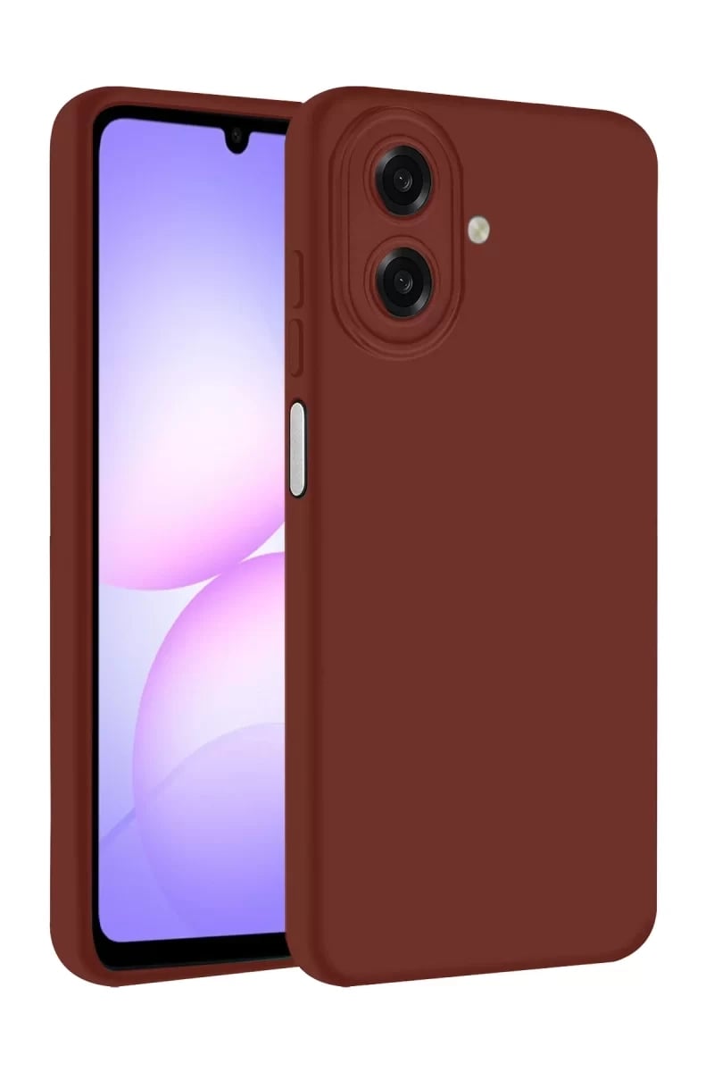 Samsung Galaxy A07 4G First Silikon - Bordo