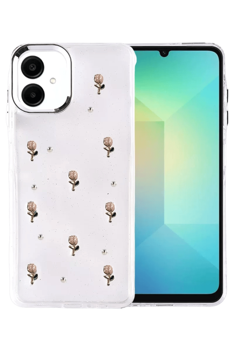 Samsung Galaxy A07 4G Fiyonk Desenli Kapak - Desen 6
