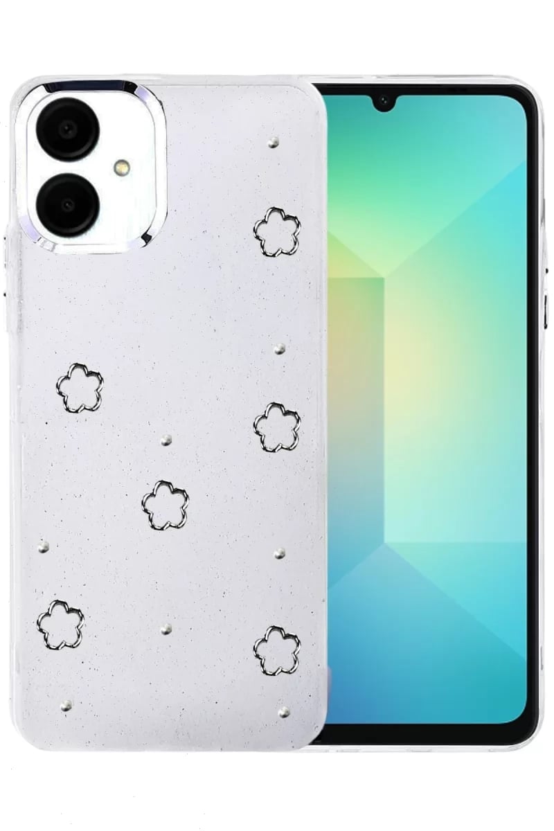 Samsung Galaxy A07 4G Fiyonk Desenli Kapak - Desen 2