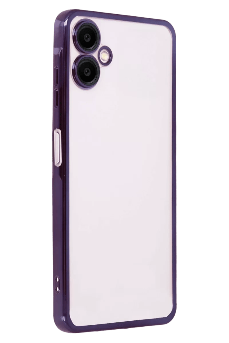 Samsung Galaxy A07 4G Lensli Silikon - Mor