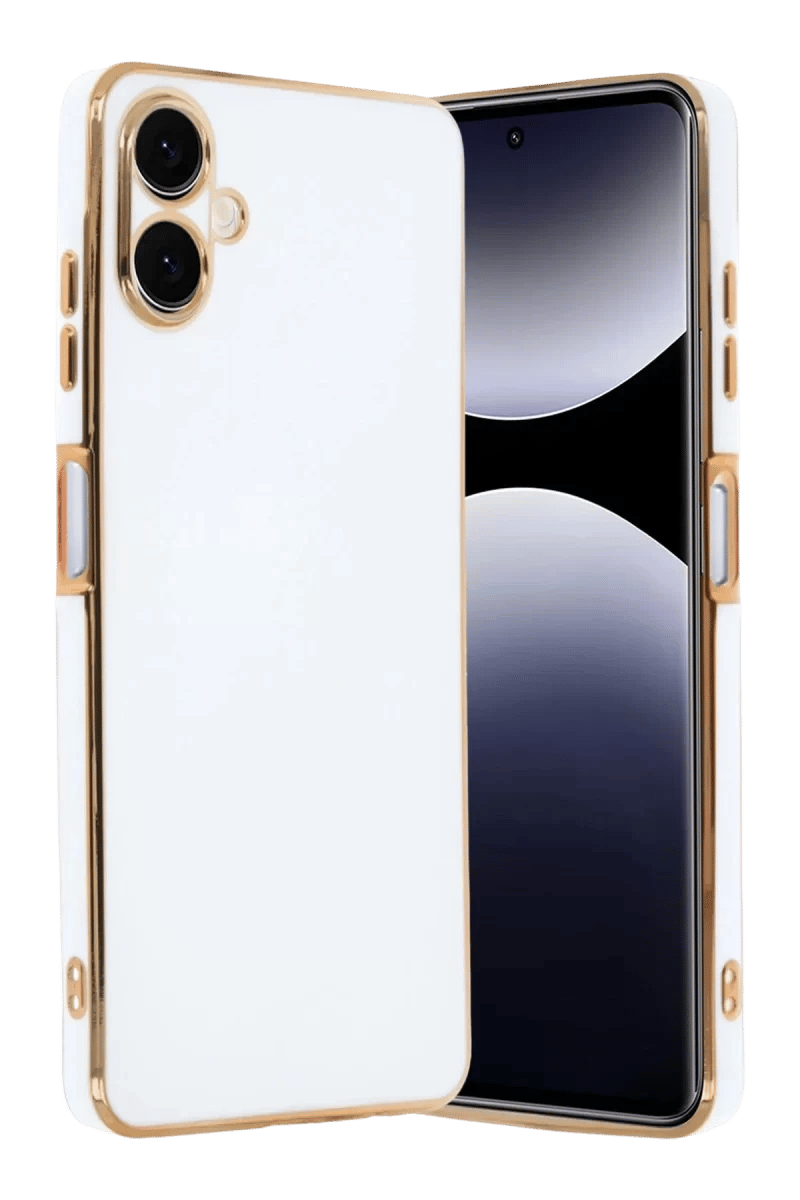 Samsung Galaxy A07 4G Volet Silikon - Beyaz