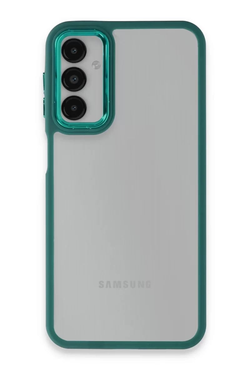 Samsung Galaxy A14 4G Kılıf Dora Kapak - Haki Yeşil