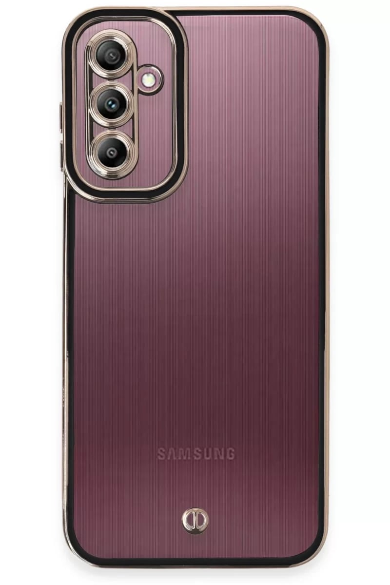 Samsung Galaxy A14 4G Kılıf Liva Lens Silikon - Siyah