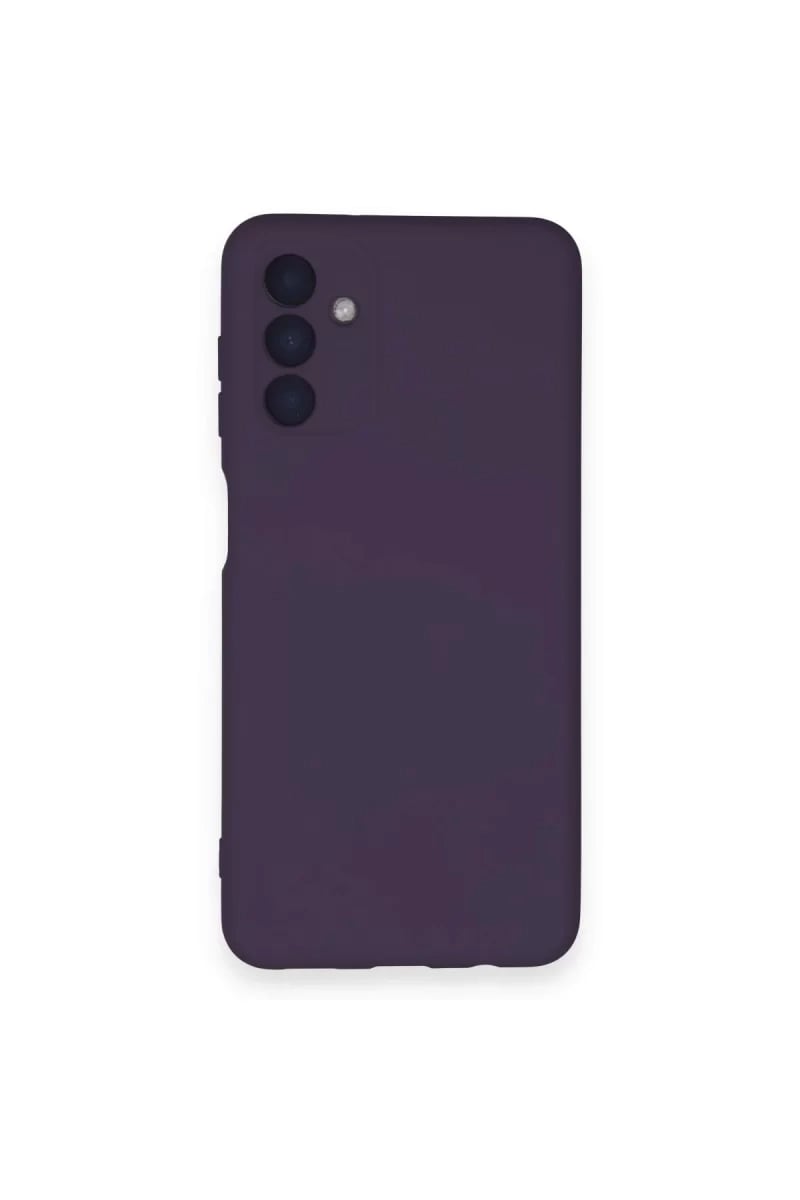 Samsung Galaxy A14 4G Kılıf Nano içi Kadife Silikon - Mor