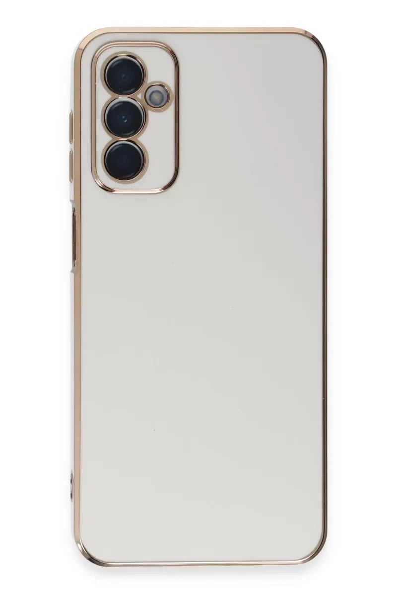 Samsung Galaxy A14 4G Kılıf Volet Silikon - Beyaz