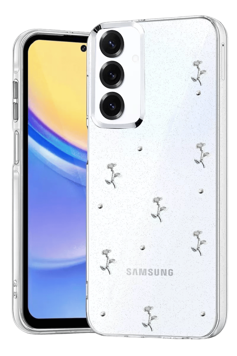 Samsung Galaxy A15 4G Fiyonk Desenli Kapak - Desen 4