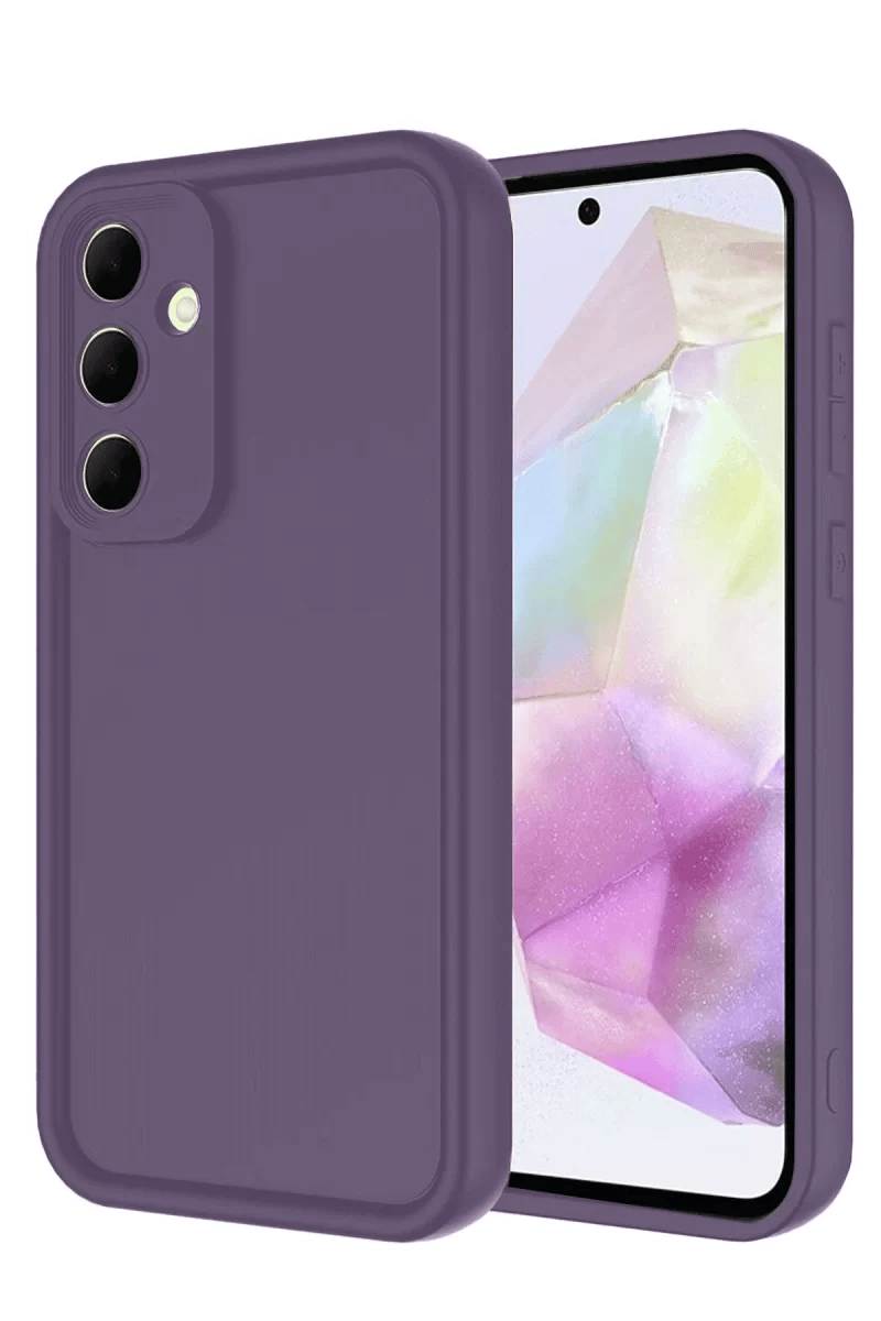 Samsung Galaxy A16 5G Kılıf Viera Silikon - Mürdüm