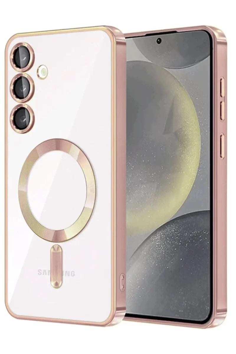 Samsung Galaxy A16 5G Kross Magneticsafe Kapak - Rose
