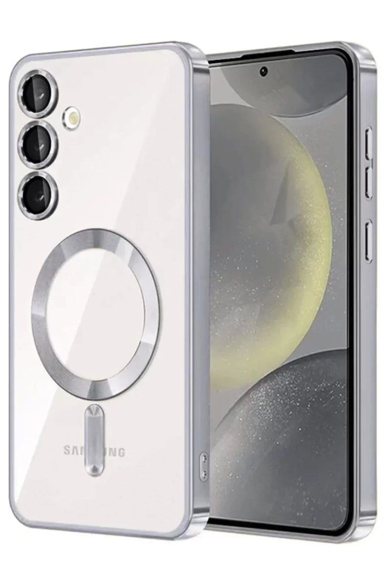 Samsung Galaxy A17 5G Kross Magneticsafe Kapak - Gümüş