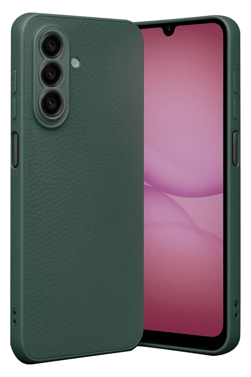 Samsung Galaxy A17 5G Thermax Silikon Kılıf - Koyu Yeşil