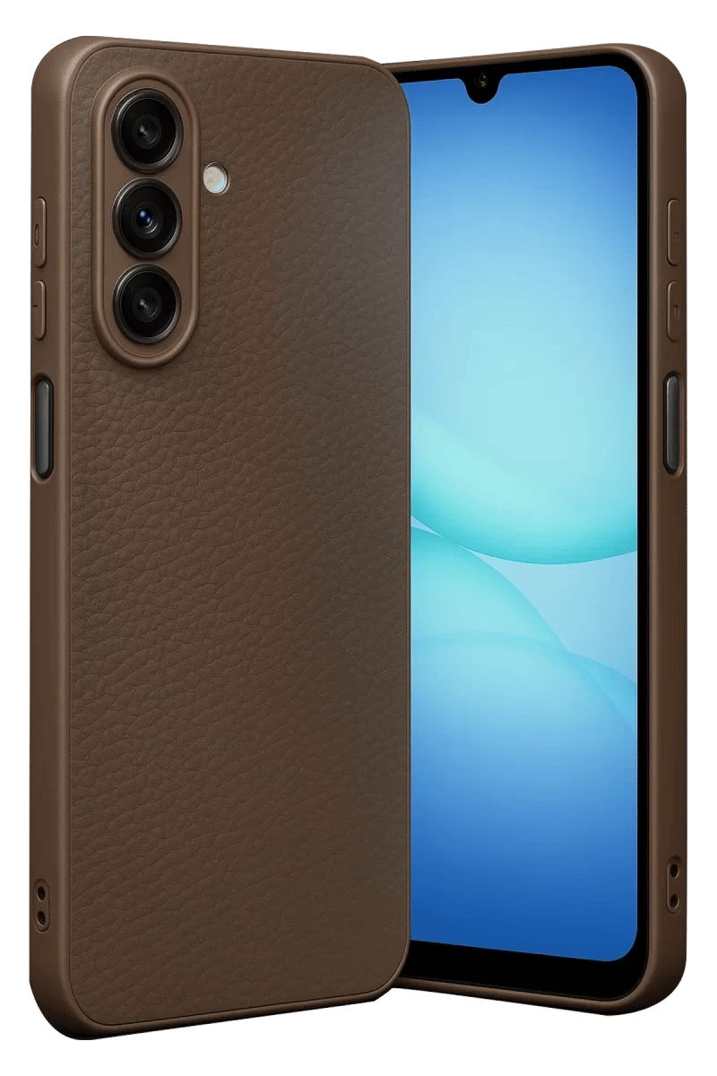 Samsung Galaxy A17 5G Thermax Silikon Kılıf - Kahverengi