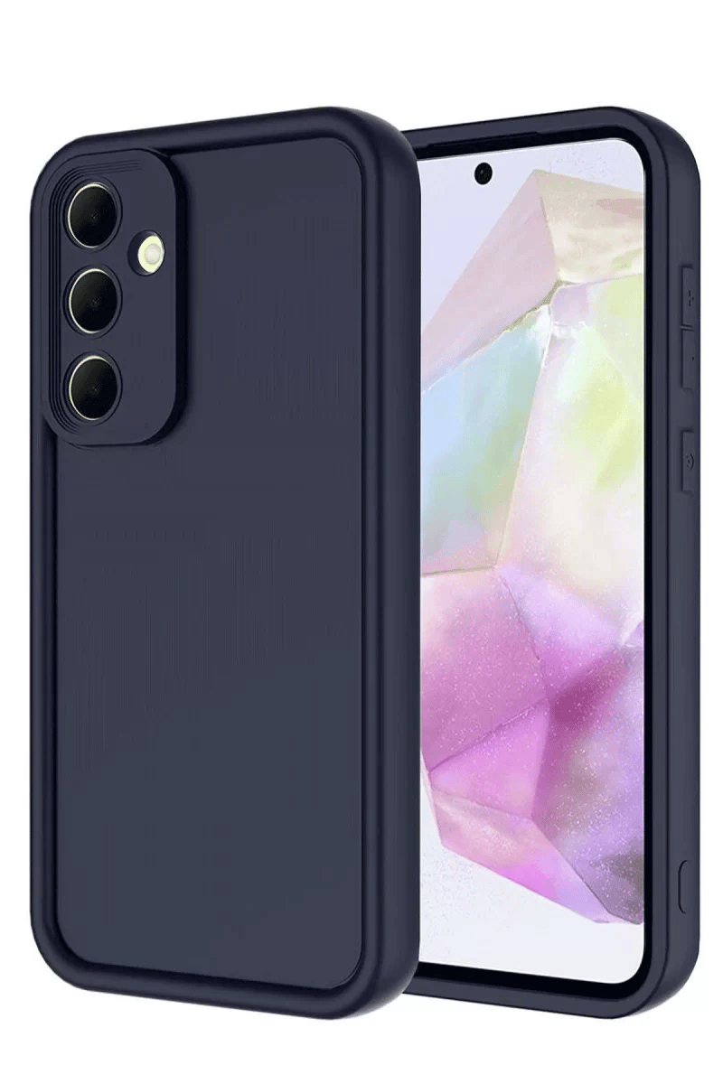 Samsung Galaxy A17 5G Viera Silikon - Lacivert