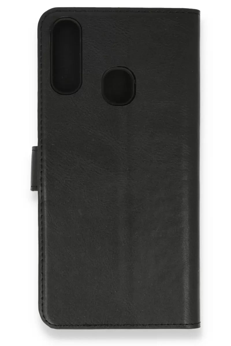 Samsung Galaxy A20S Kılıf Trend S Plus Kapaklı Kılıf - Siyah