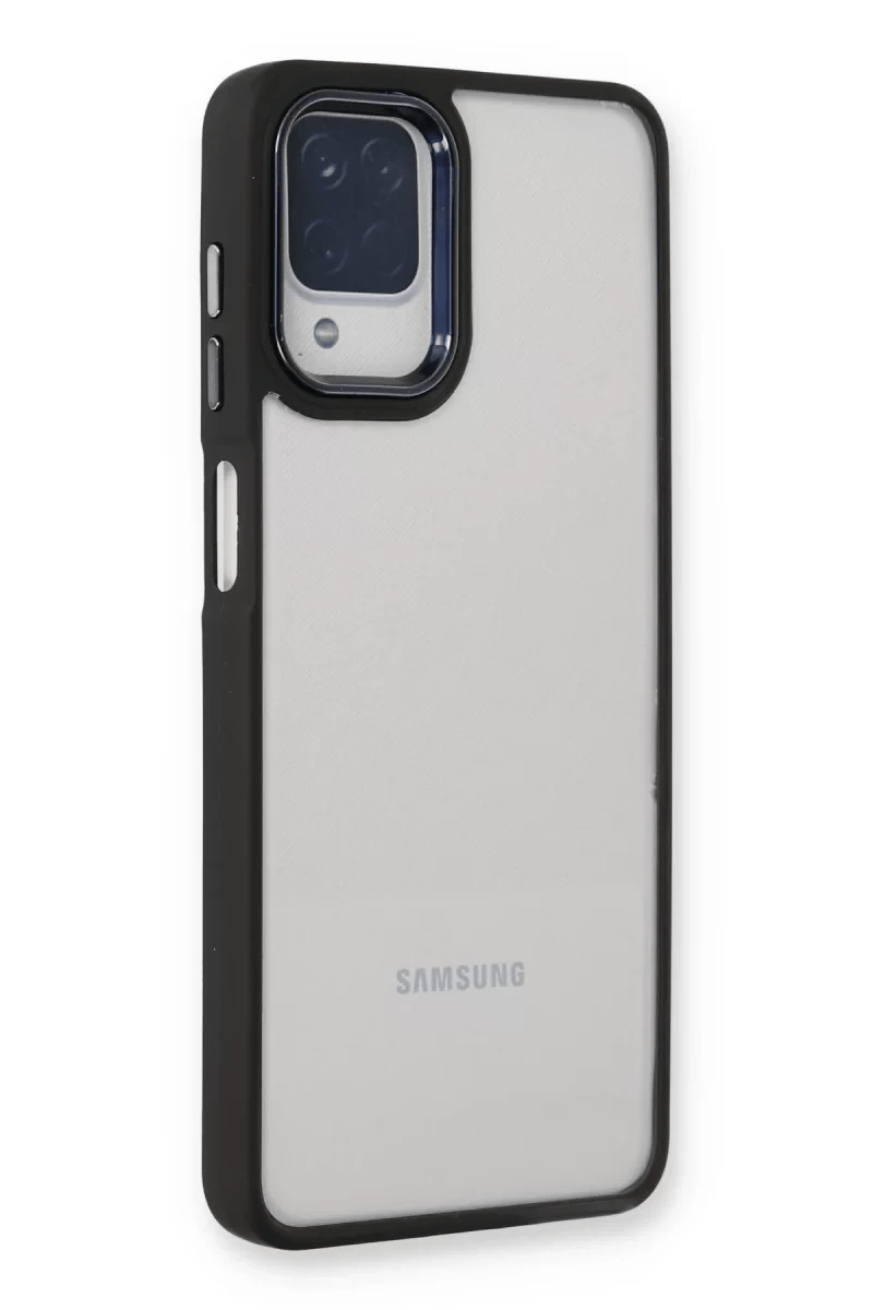 Samsung Galaxy A22 Kılıf Dora Kapak - Siyah