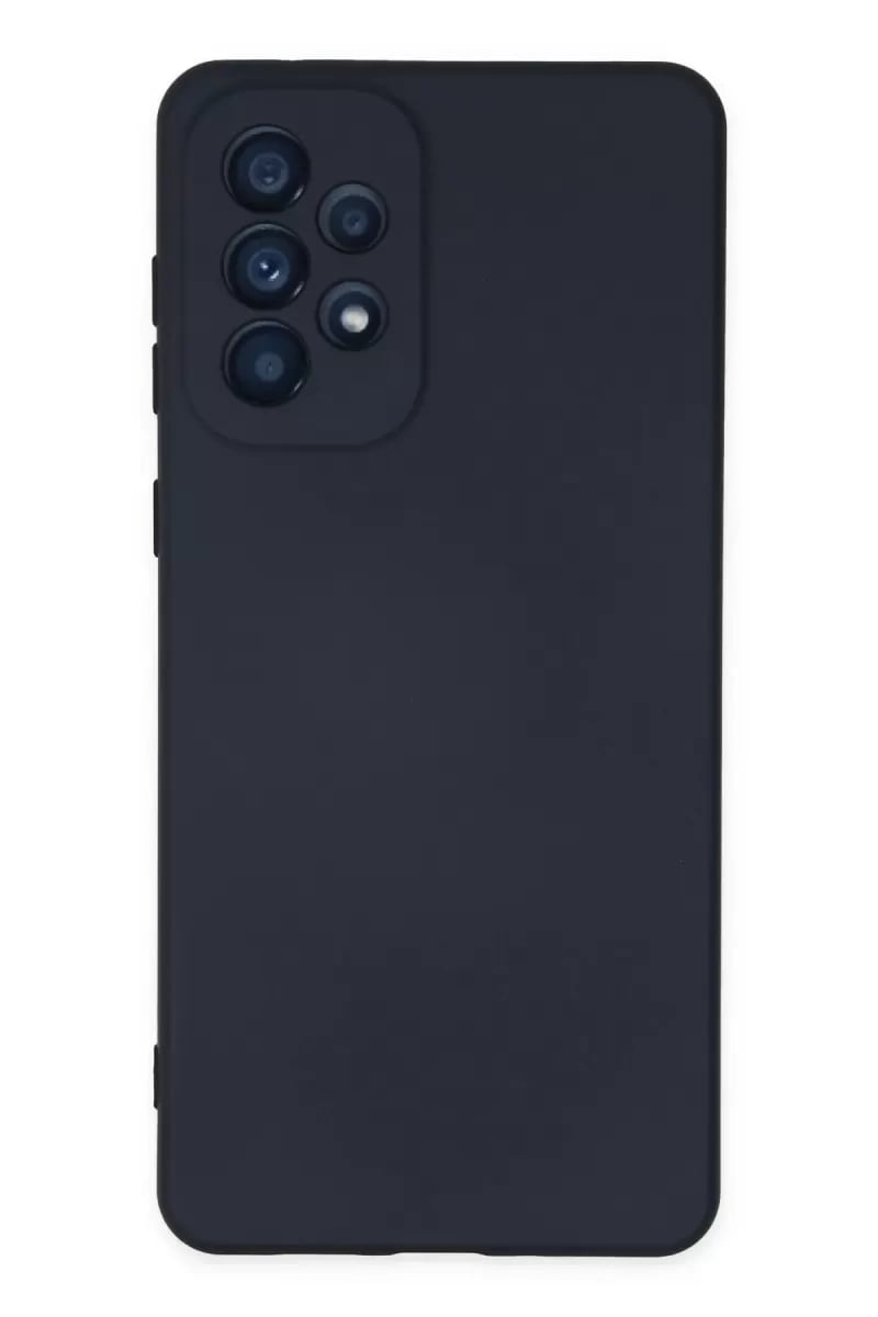 Samsung Galaxy A23 4G Kılıf Nano içi Kadife Silikon - Lacivert
