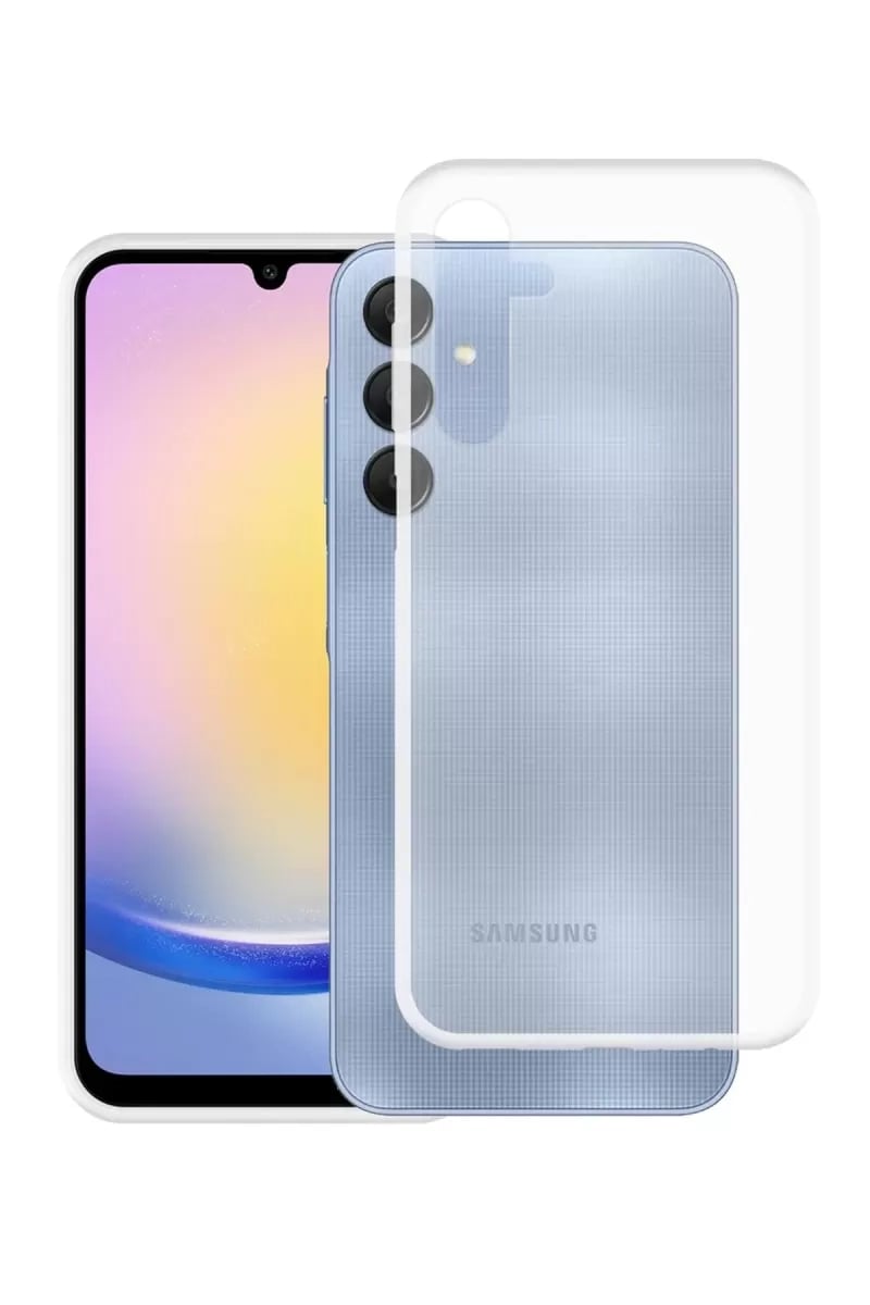 Samsung Galaxy A25 5G Kılıf Lüx Şeffaf Silikon