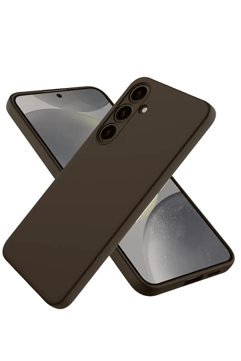 Samsung Galaxy A26 Kılıf First Silikon - Kahverengi