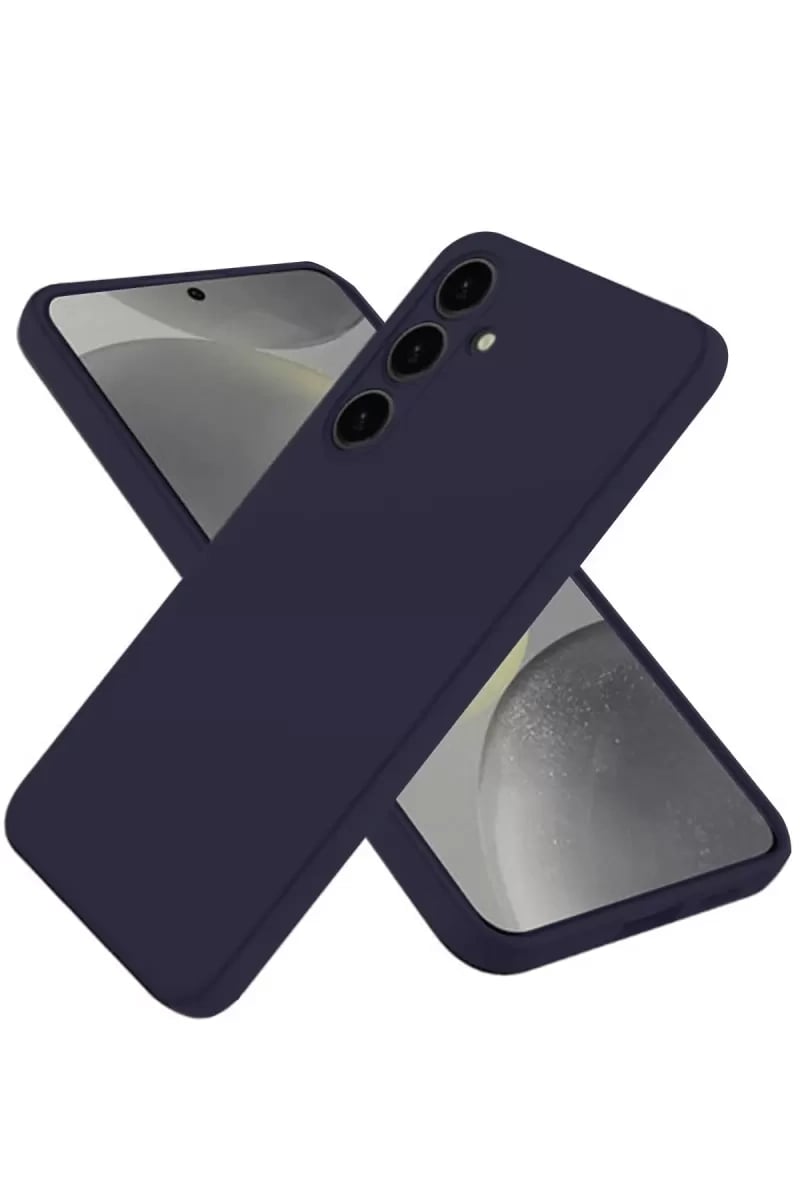 Samsung Galaxy A26 Kılıf Nano içi Kadife Silikon - Lacivert