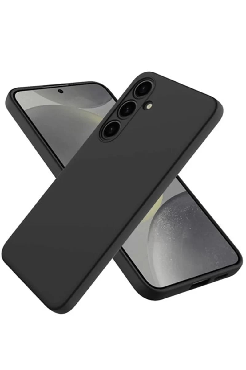 Samsung Galaxy A26 Kılıf Nano içi Kadife Silikon - Siyah
