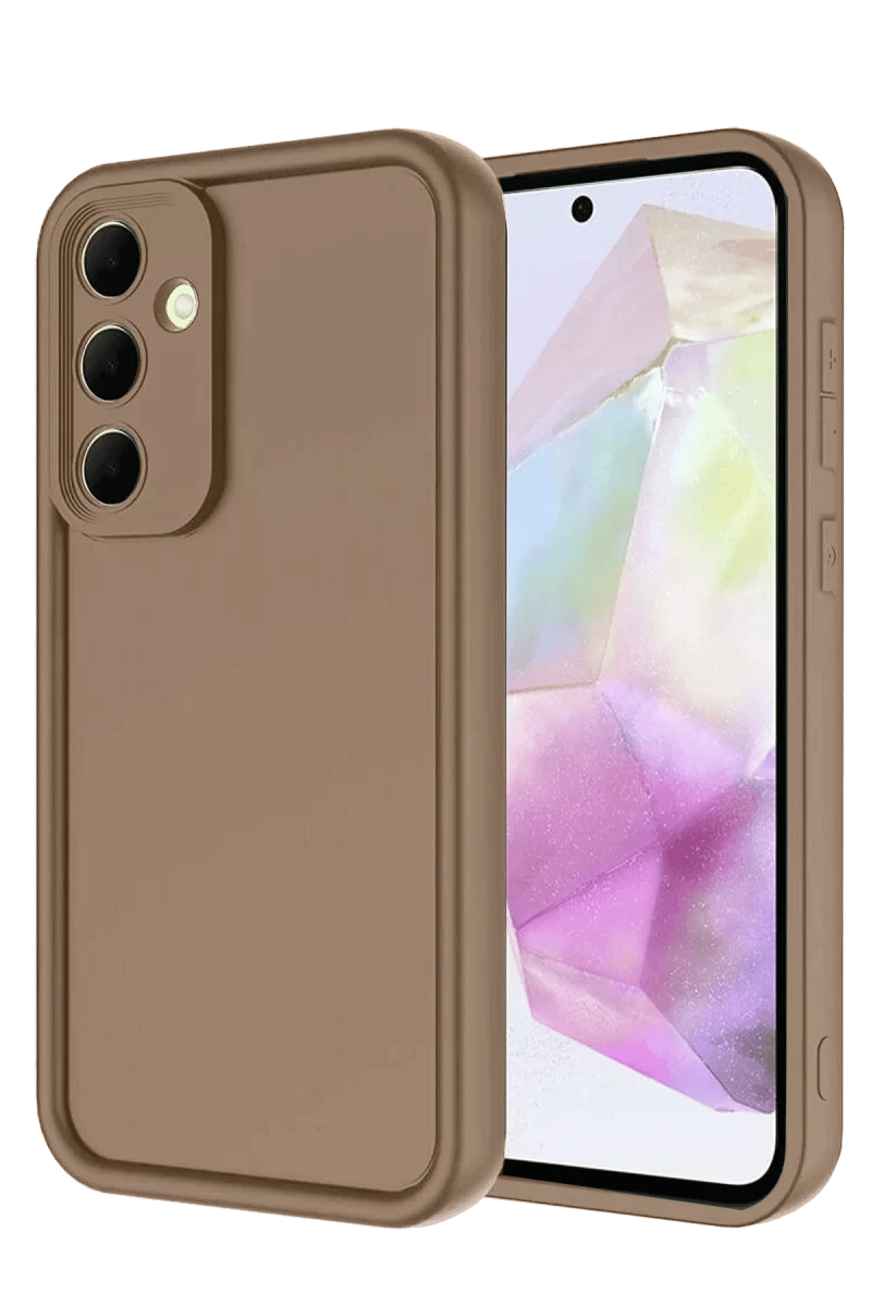Samsung Galaxy A26 Kılıf Viera Silikon - Kahverengi