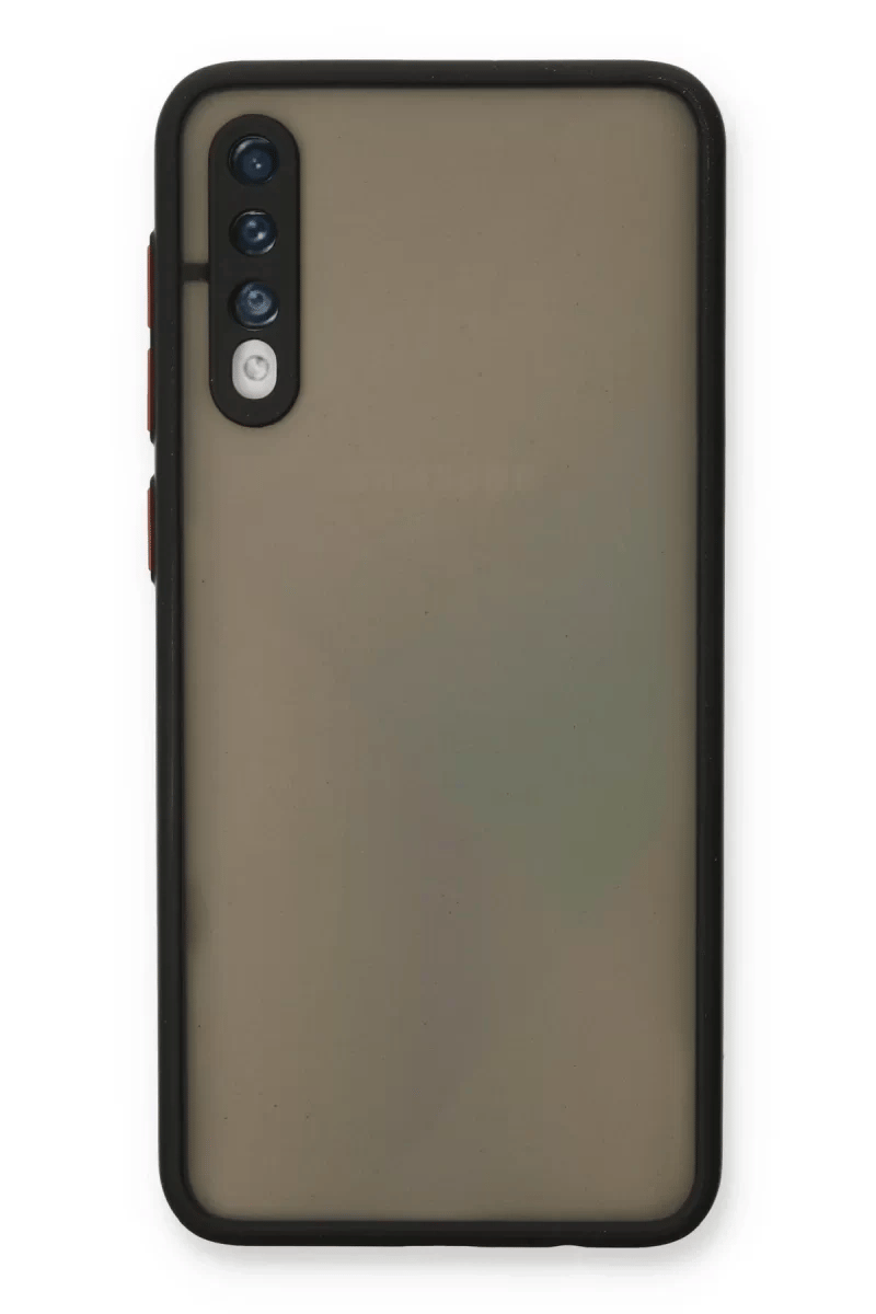 Samsung Galaxy A30S Kılıf Montreal Silikon Kapak - Siyah