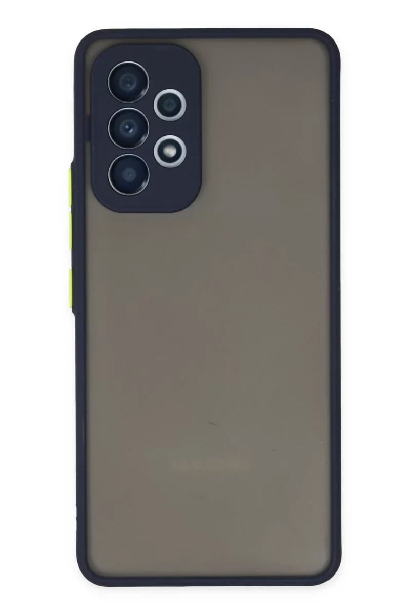 Samsung Galaxy A33 5G Kılıf Montreal Silikon Kapak - Lacivert
