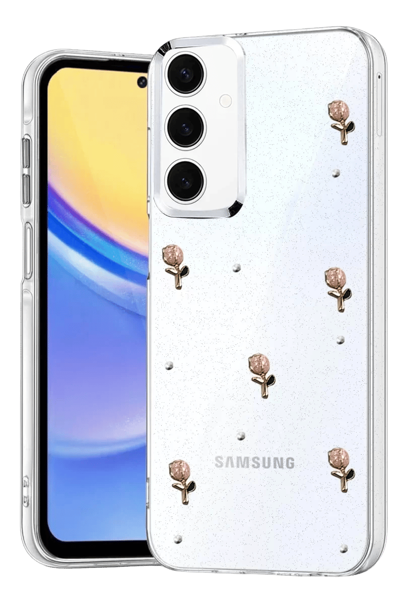 Samsung Galaxy A35 5G Fiyonk Desenli Kapak - Desen 6