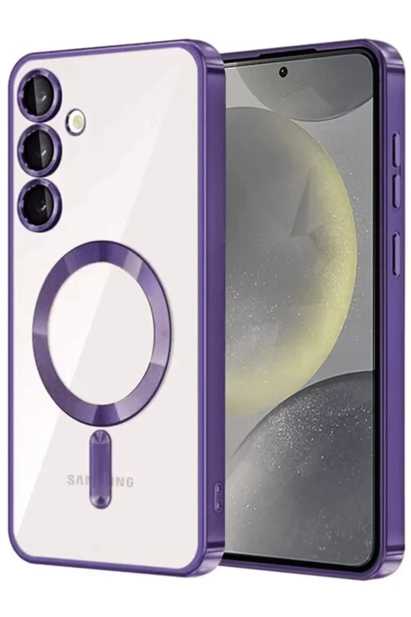 Samsung Galaxy A36 Kross Magneticsafe Kapak - Mor