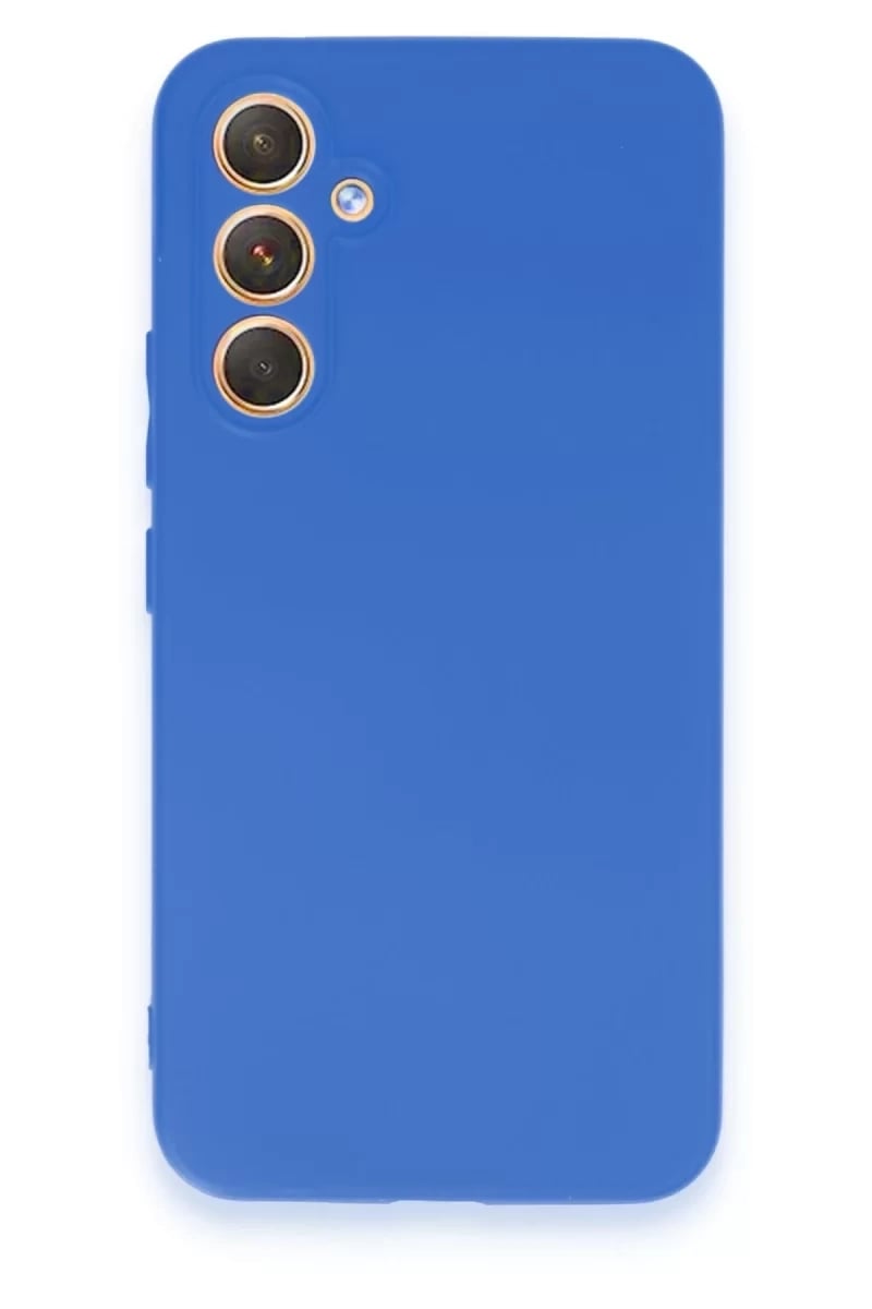 Samsung Galaxy A54 5G Kılıf First Silikon - Mavi