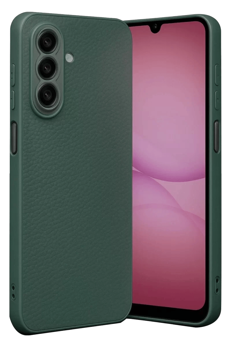 Samsung Galaxy A57 5G Thermax Silikon Kılıf - Koyu Yeşil