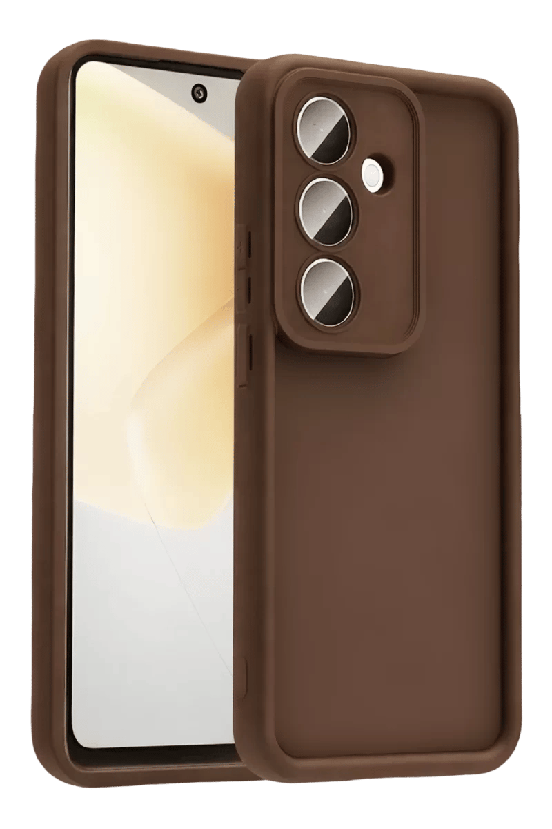 Samsung Galaxy A57 5G Viera Silikon - Kahverengi