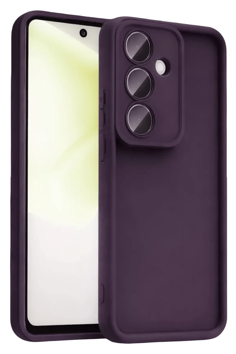 Samsung Galaxy A57 5G Viera Silikon - Mürdüm