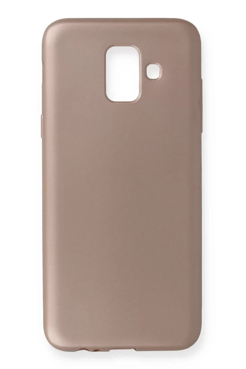 Samsung Galaxy A6 2018 Kılıf First Silikon - Rose Gold