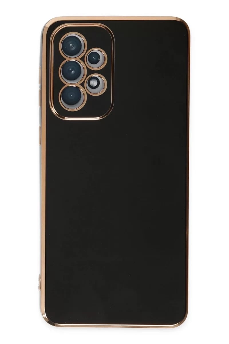 Samsung Galaxy A73 5G Kılıf Volet Silikon - Siyah