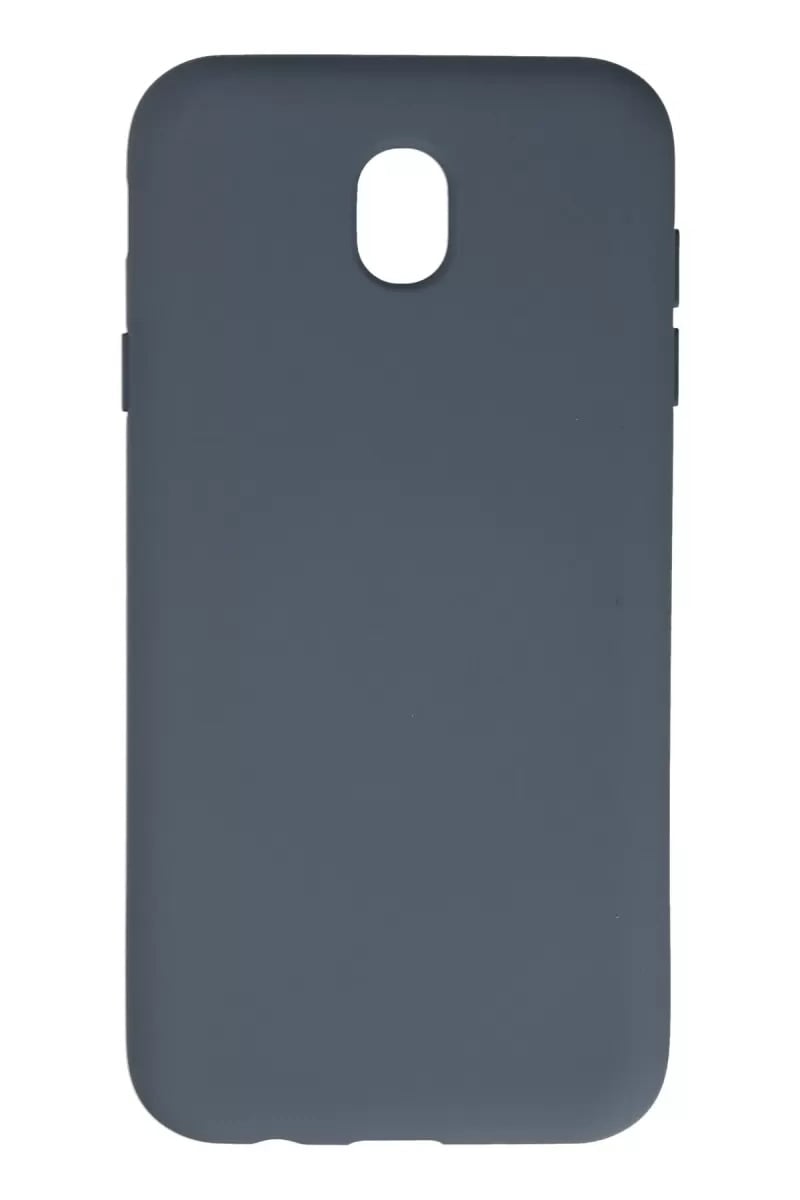 Samsung Galaxy J7 Pro / J730 Kılıf Nano içi Kadife Silikon - Gri