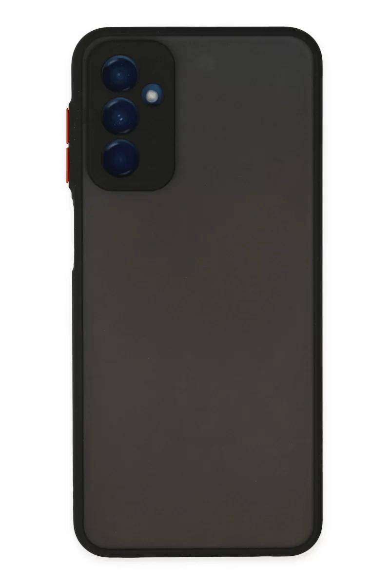 Samsung Galaxy M13 Kılıf Montreal Silikon Kapak - Siyah