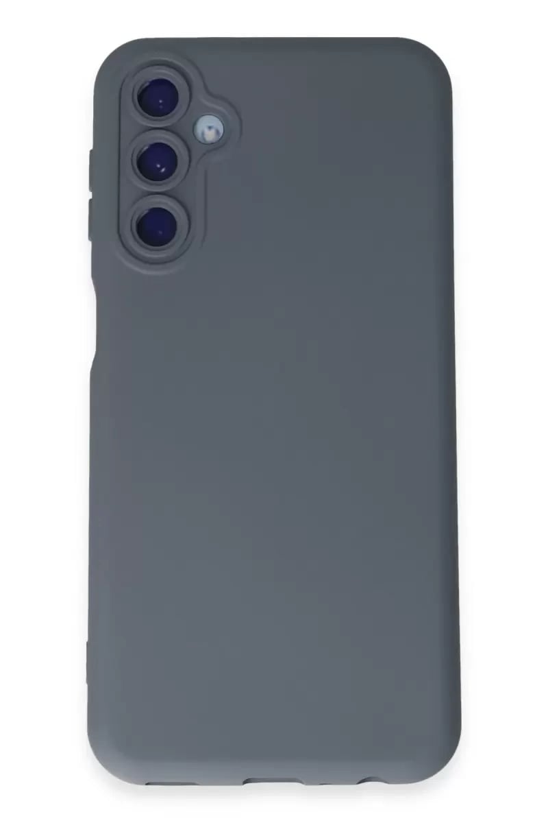 Samsung Galaxy M14 5G Kılıf Nano içi Kadife Silikon - Gri