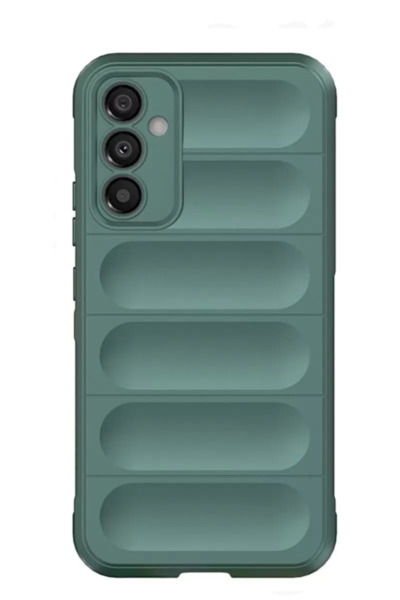 Samsung Galaxy M14 5G Kılıf Optimum Silikon - Koyu Yeşil