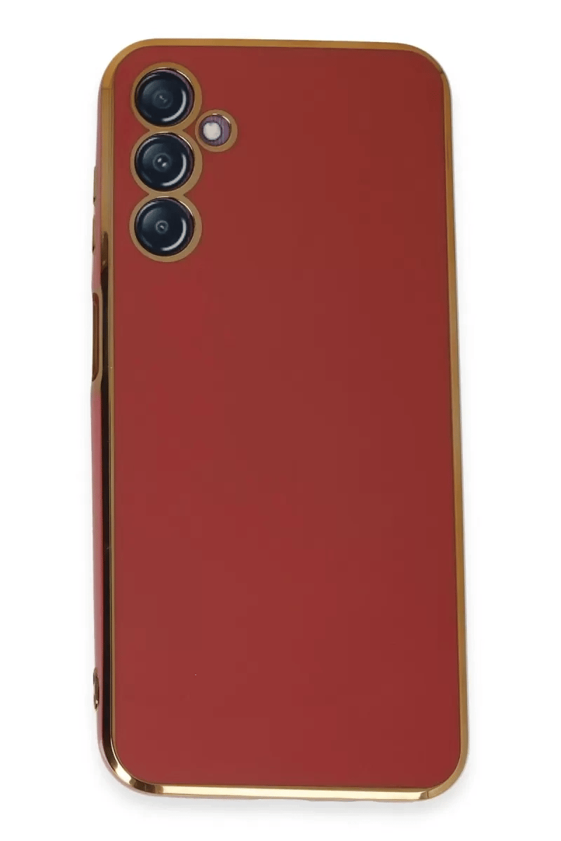 Samsung Galaxy M14 5G Kılıf Volet Silikon - Kırmızı