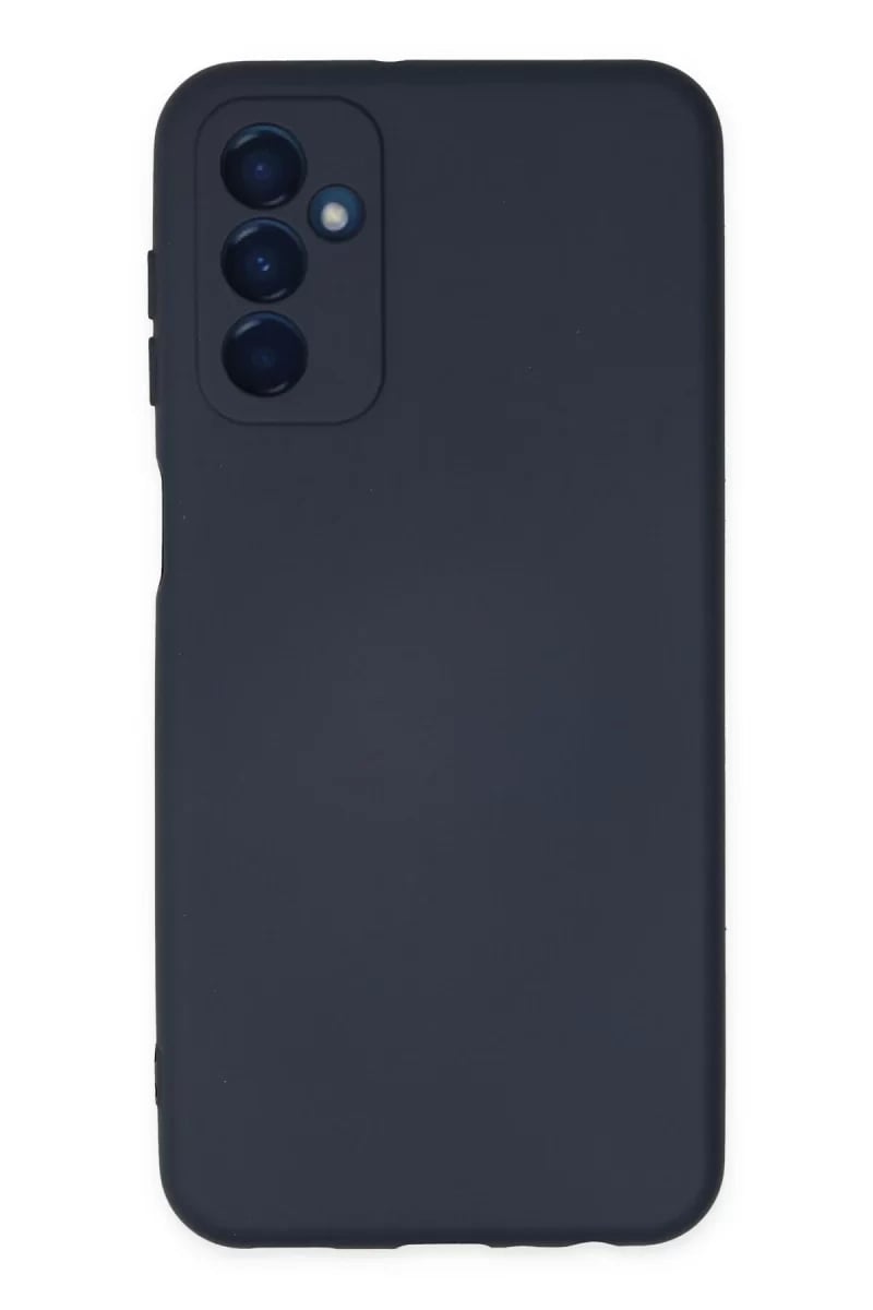 Samsung Galaxy M23 Kılıf Nano içi Kadife Silikon - Lacivert