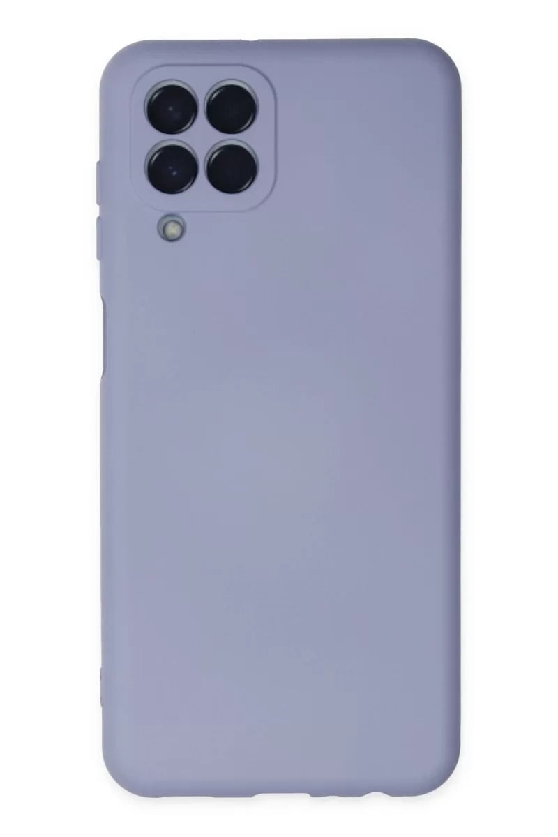 Samsung Galaxy M33 Kılıf Nano içi Kadife Silikon - Lila