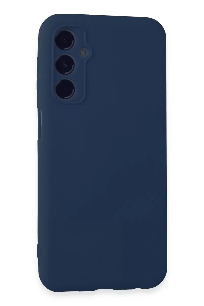 Samsung Galaxy M34 5G Kılıf First Silikon - Lacivert