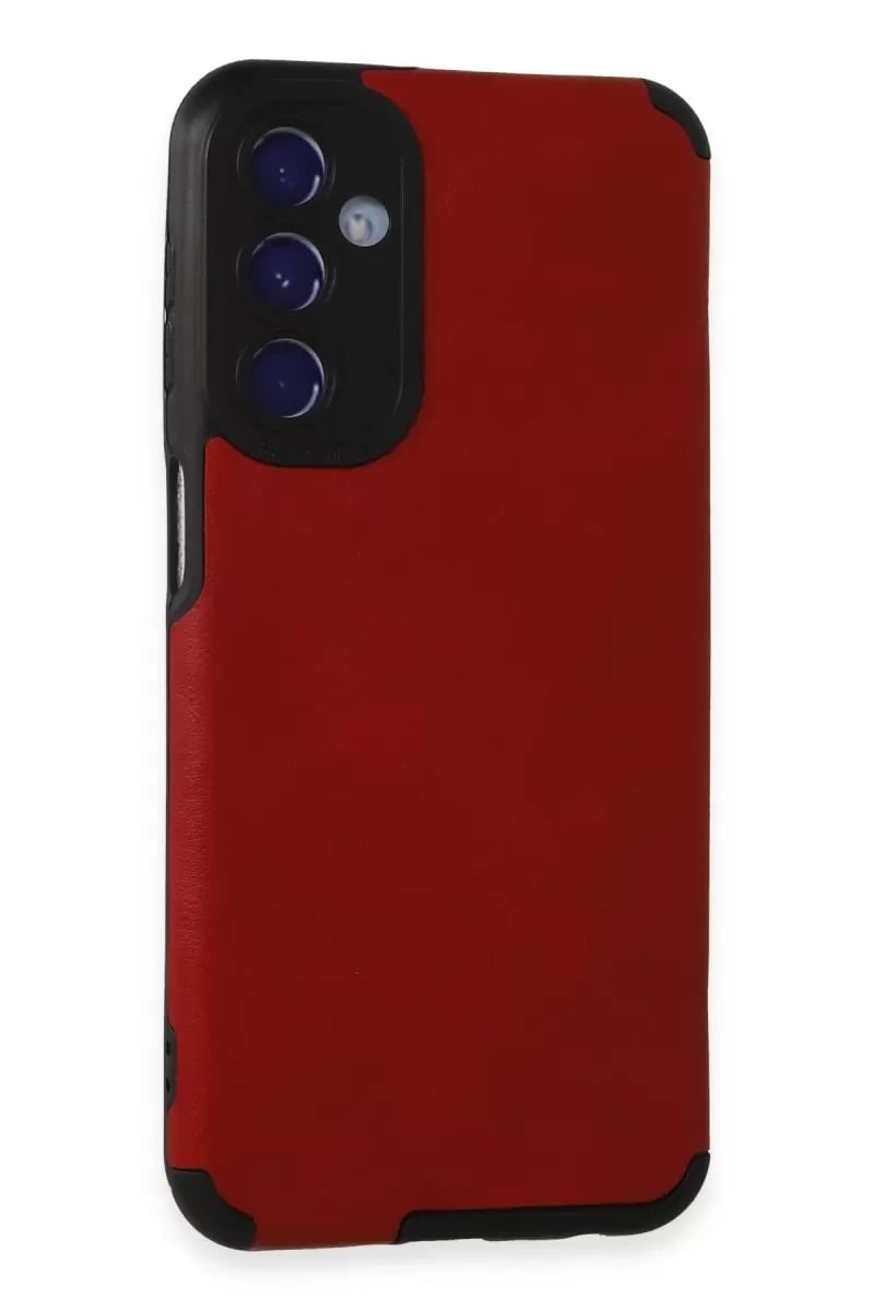 Samsung Galaxy M34 5G Kılıf Loop Deri Silikon - Kırmızı