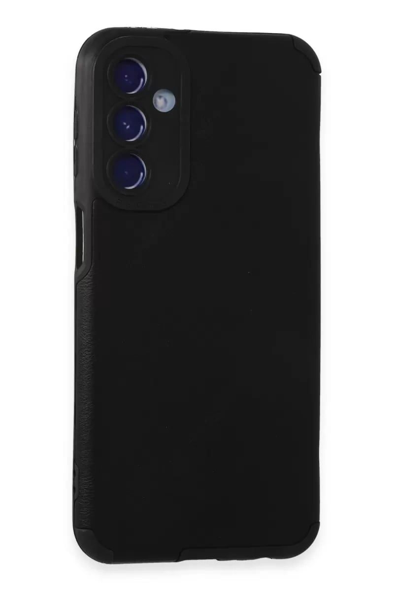 Samsung Galaxy M34 5G Kılıf Loop Deri Silikon - Siyah