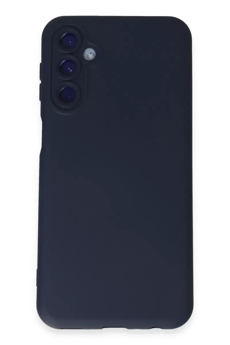 Samsung Galaxy M34 5G Kılıf Nano içi Kadife Silikon - Lacivert