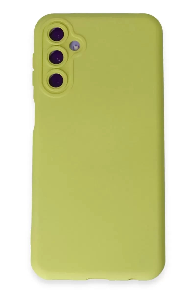 Samsung Galaxy M34 5G Kılıf Nano içi Kadife Silikon - Sarı