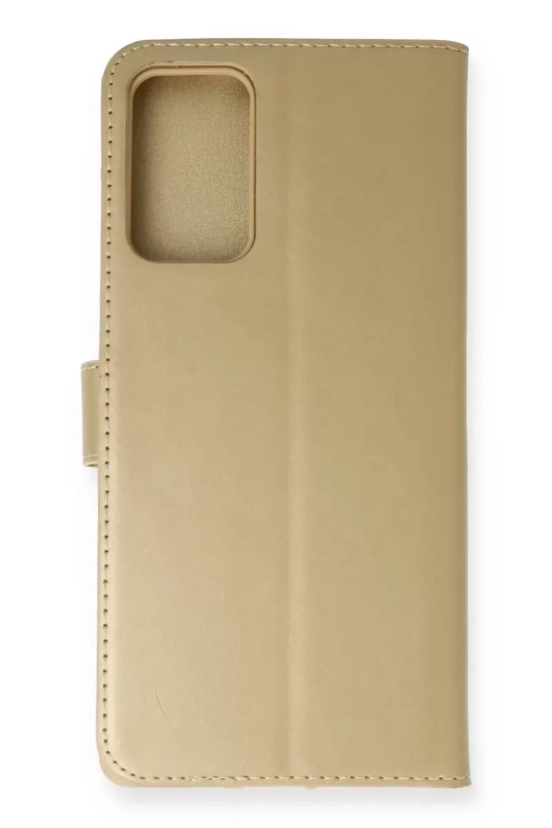 Samsung Galaxy Note 20 Kılıf Trend S Plus Kapaklı Kılıf - Gold